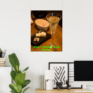 posters anti-Bebendos em verde