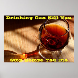 posters anti-Bebendos em verde
