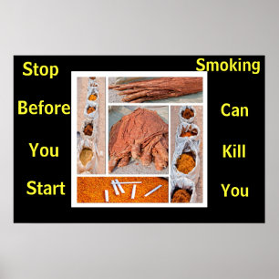 posters anti-fumaça muitos