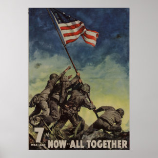 Posters Clássicos da Guerra Mundial WII WWI