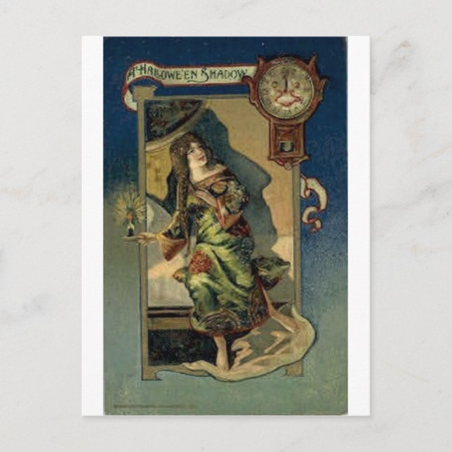 Posters Clássicos de Cartões de Saudação do Vintag (Frente)