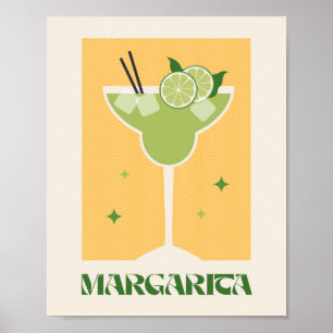 Posters Cocktail art Margarita