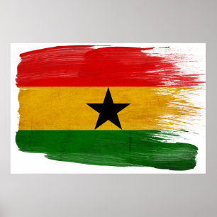 Posters da bandeira de Ghana