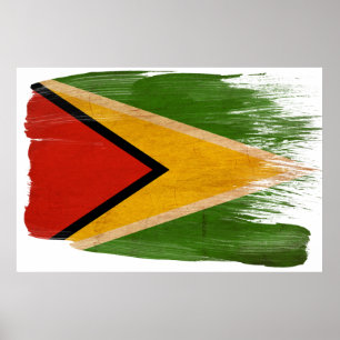 Posters da bandeira de Guyana