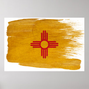 Posters da bandeira de New mexico