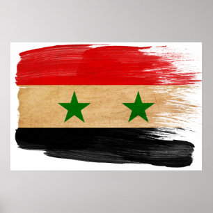 Posters da bandeira de Syria
