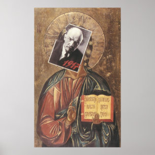 Posters da propaganda de União Soviética da guer