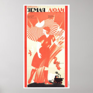 Posters da propaganda de União Soviética da guer