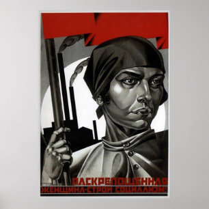 Posters da propaganda de União Soviética da guer