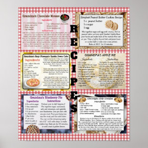 Posters da receita