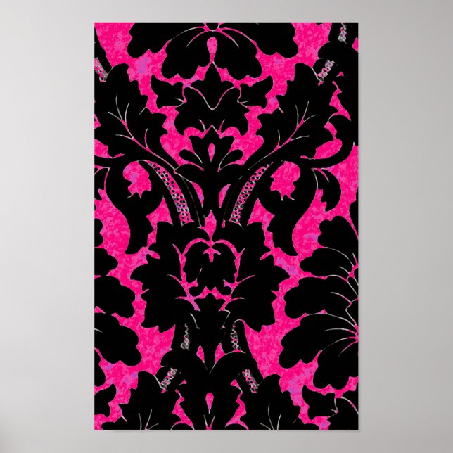Posters ~ Damask Rosa (Frente)