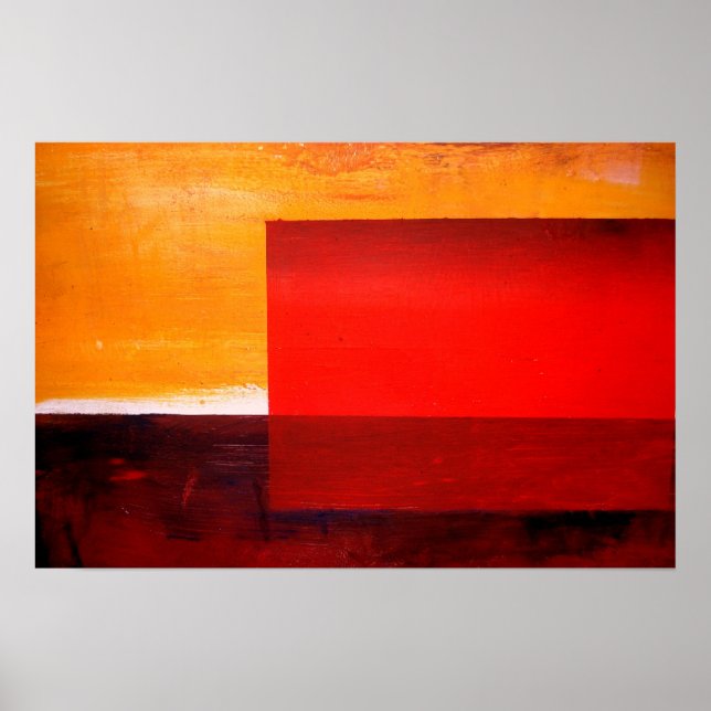Posters de Arte Abstrata Moderna - Impressão de Ar (Frente)