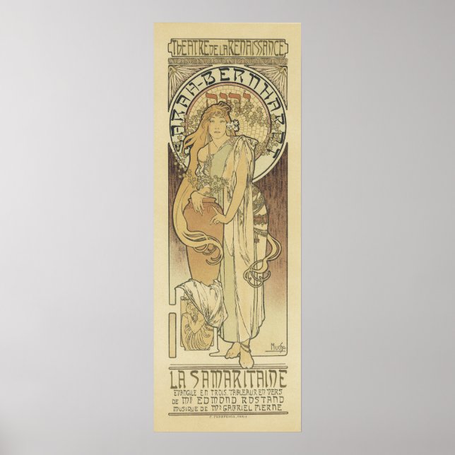 Posters de Arte Francesa - Mucha (Frente)