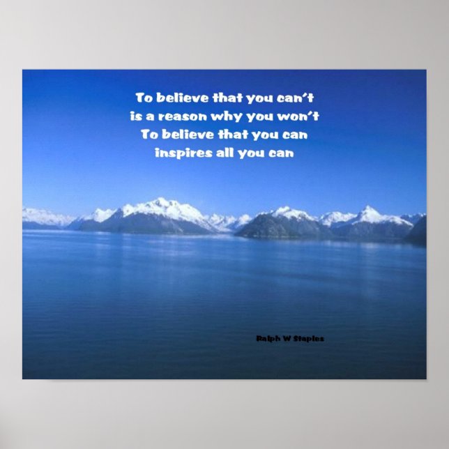 posters de autoconfiança (Frente)