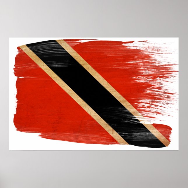 Posters de Bandeira de Trinidad e Tobago (Frente)