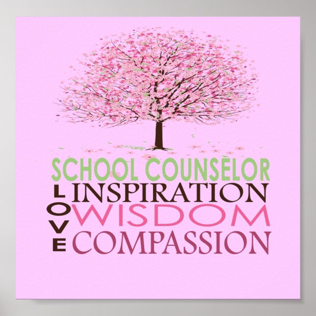 Posters de Conselheiros Escolares Personalizados (Frente)