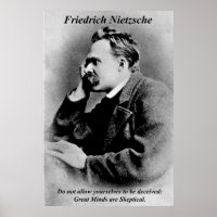 Posters de Filosofia Friedrich Nietzsche Mentes Ex
