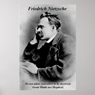 Posters de Filosofia Friedrich Nietzsche Mentes Ex