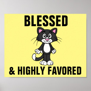 Posters de gatos cristãos, GATOS BÊNDIOS