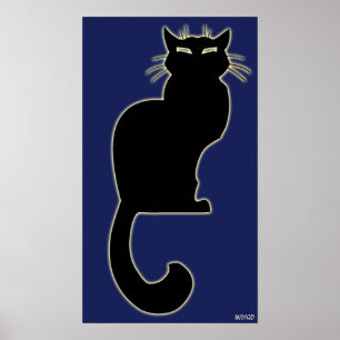 Posters de Impressões de Lover de Cat Art Poster I