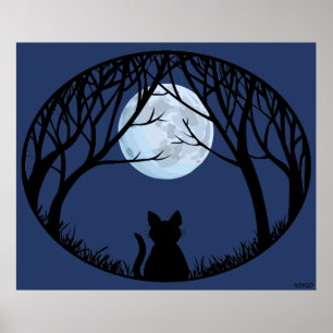 Posters de Impressões de Lover de Gato Gordo de A