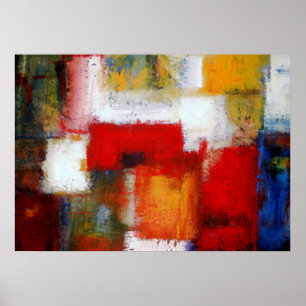 Posters de Impressões de pintura de Abstrato moder