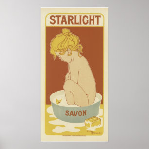 Posters de Nouveau da arte - luz das estrelas