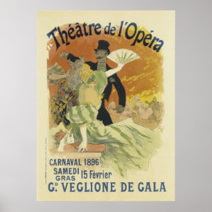 Posters de Ópera Vintage - Teatro de Ópera