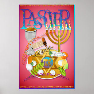 Posters de Seder do Passover
