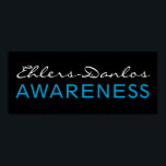 Posters de sensibilização Ehlers-Danlos<br><div class="desc">POSTERS de conscientização da EDS. Clique no botão "Personalizar!" para escolher uma cor de fundo diferente,  alterar o tamanho do texto,  a cor do texto,  o estilo da fonte e muito mais!</div>