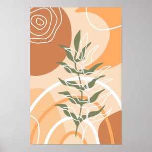 Posters de Terracotta Boho minimalistas