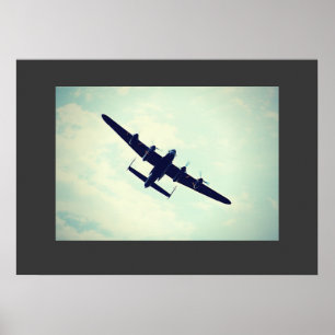Posters do bombardeiro de Lancaster