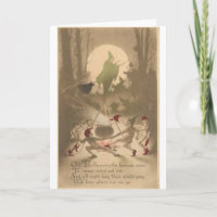 Posters do clássico dos cartões do Dia das Bruxas