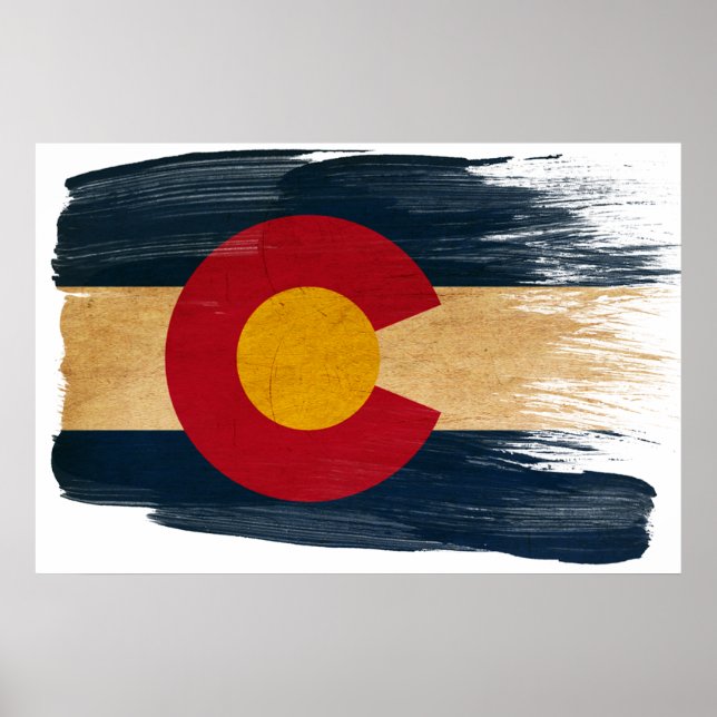 Posters do Colorado Flag (Frente)