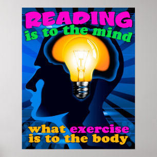 Posters do exercício da leitura