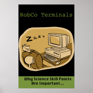 Posters dos terminais de RobCo
