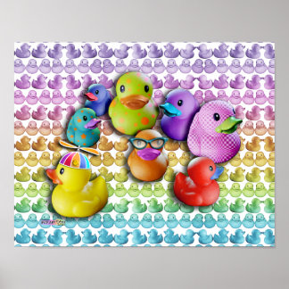 Posters e Borracha de Borracha de Arte Pop