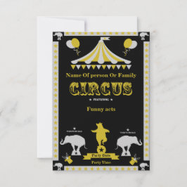 Posters E Cartões Do Partido Circo