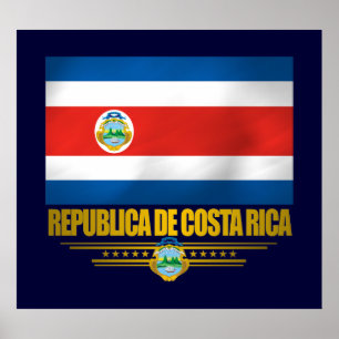 posters e Impressões do "Orgulho da Costa Rica"