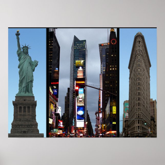 Posters e Impressões do Souvenir em Nova Iorque Po (Frente)