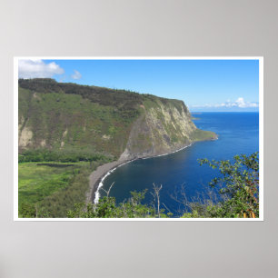 Posters e impressões do vale de Waipio grandes