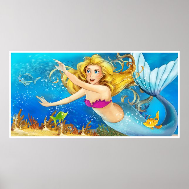 Posters e produtos da série Mermaid (Frente)