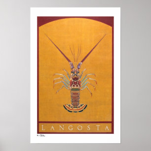 Posters, Impressões e quadros Langosta