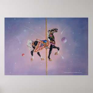 Posters, Impressões - Petaluma Carousel Horse 2