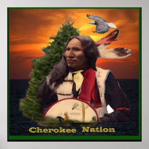 Posters indianos Cherokee