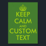 Posters KeepCalm verdes da Apple | Texto personali<br><div class="desc">Posters KeepCalm verdes da Apple | Texto personalizado. Mantenha calma e carregar em design modelo. Citações de exemplo: Mantenha a calma e ame-me. Ataque e corra. Pânico agora e apavorado.</div>