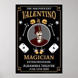 Posters mágicos vitorianos clássicos