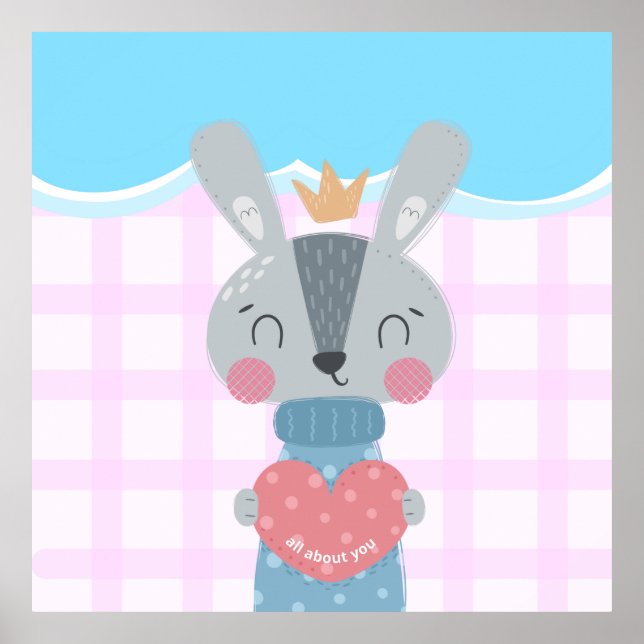 POSTERS PARA CRIANÇAS - TUDO SOBRE VOCÊ (Frente)