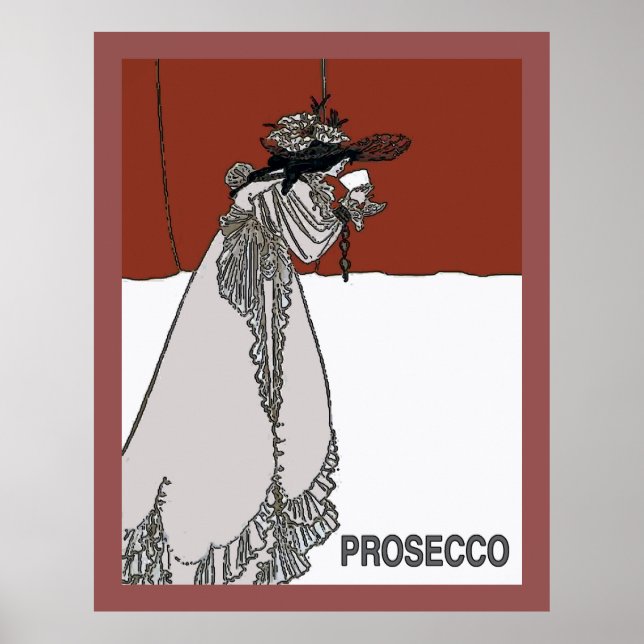 Posters Prosecco Vintage (Frente)