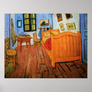 Posters - Quarto de Vincent no Artigo 1888 Van Gog